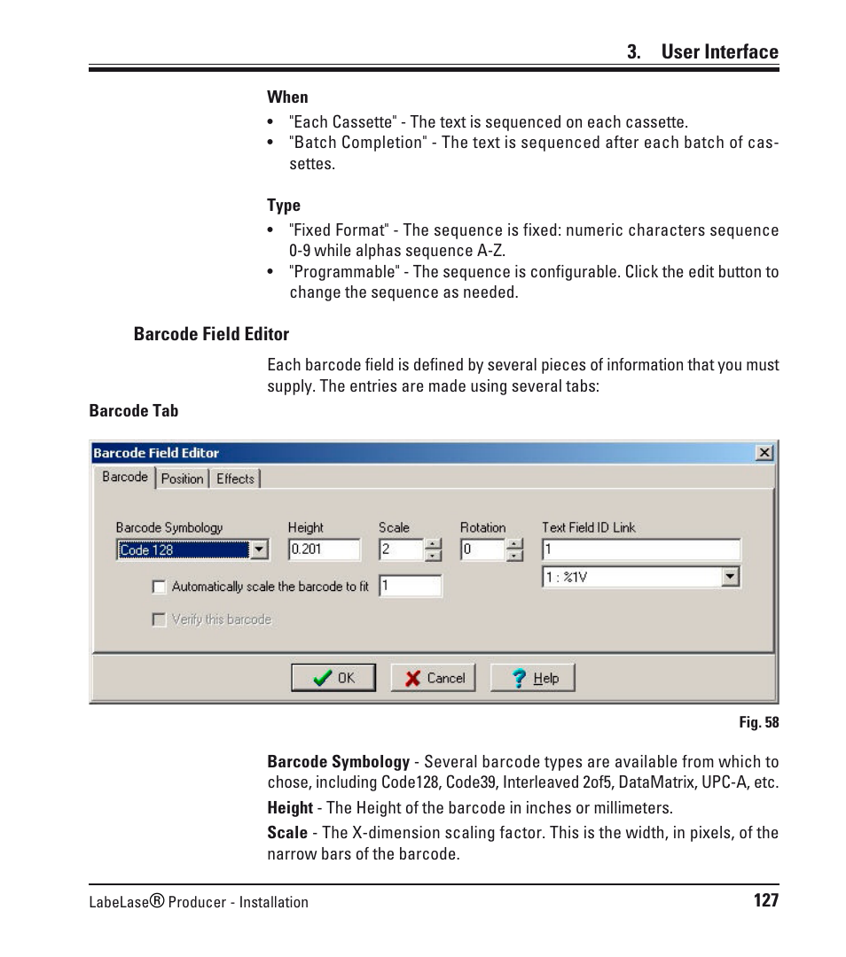 User interface | Leica Biosystems LPC Software installation User Manual | Page 127 / 188