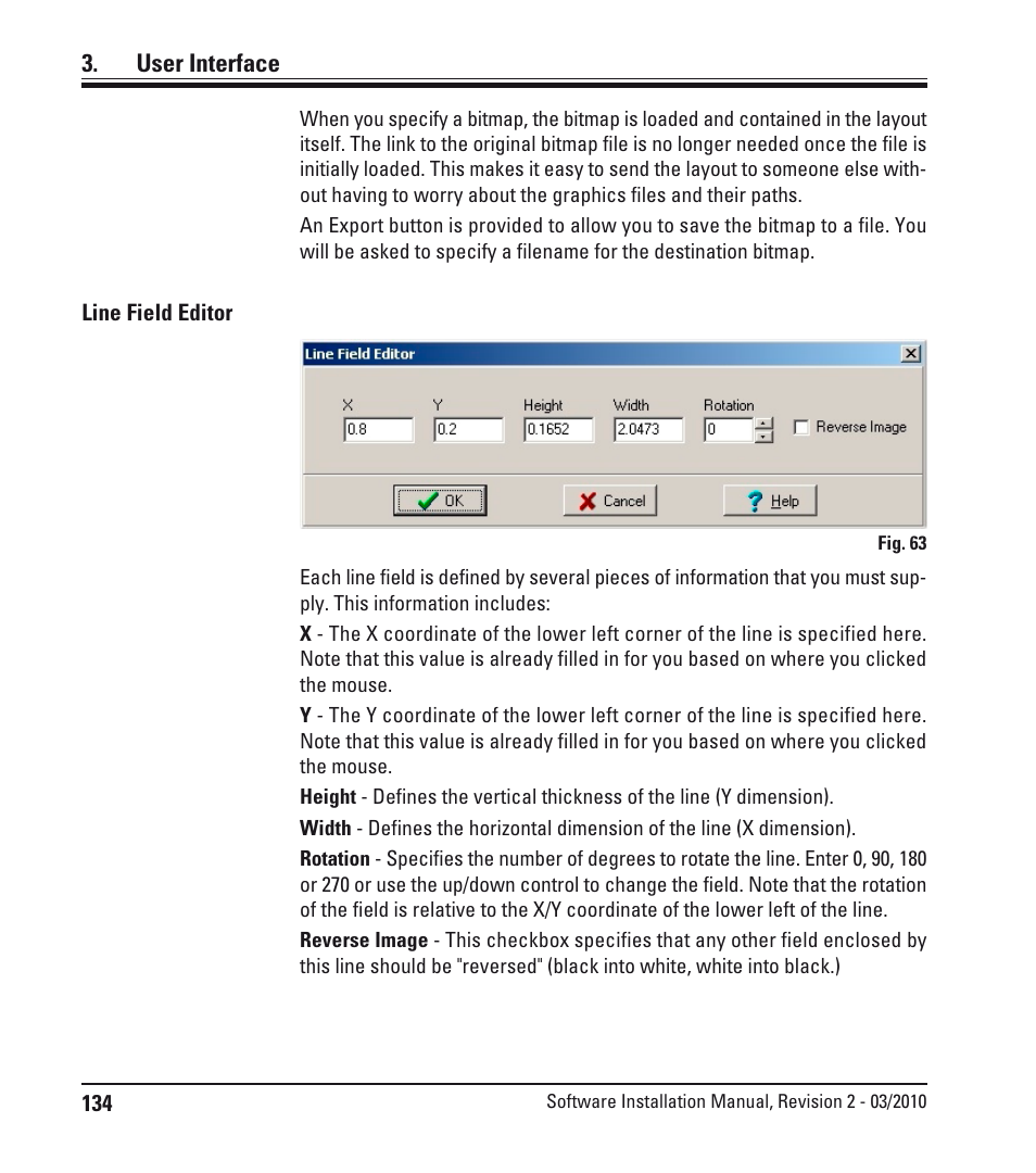 User interface | Leica Biosystems LPC Software installation User Manual | Page 134 / 188
