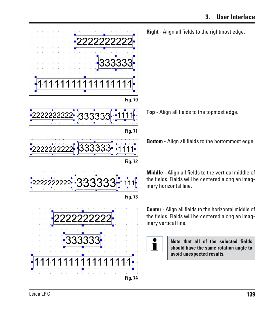 User interface | Leica Biosystems LPC Software installation User Manual | Page 139 / 188