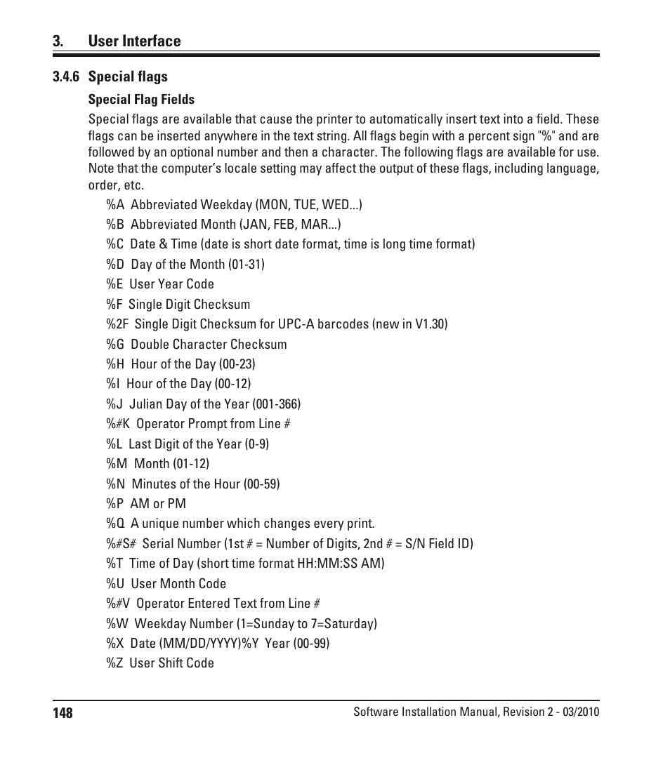User interface | Leica Biosystems LPC Software installation User Manual | Page 148 / 188