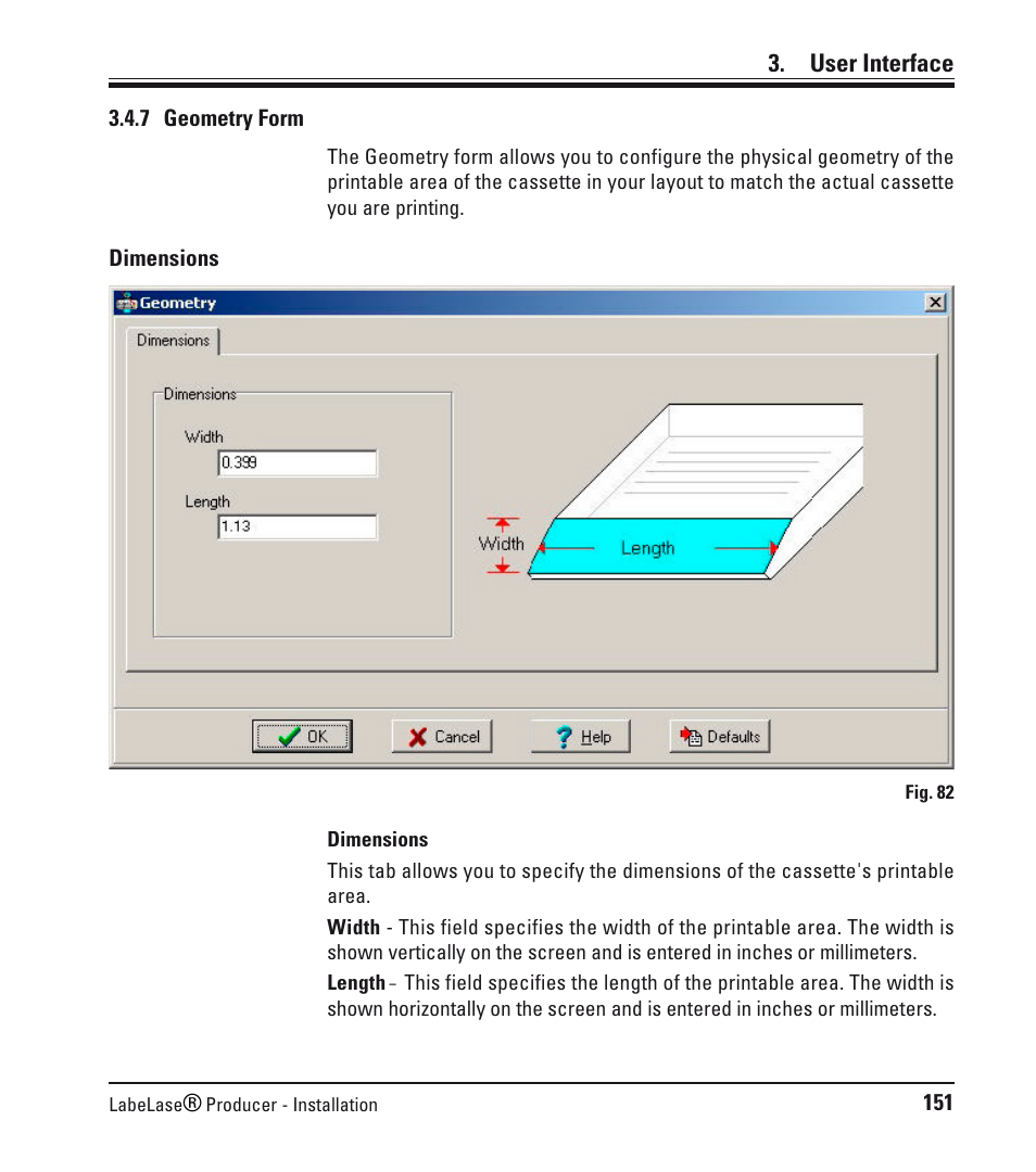 User interface | Leica Biosystems LPC Software installation User Manual | Page 151 / 188