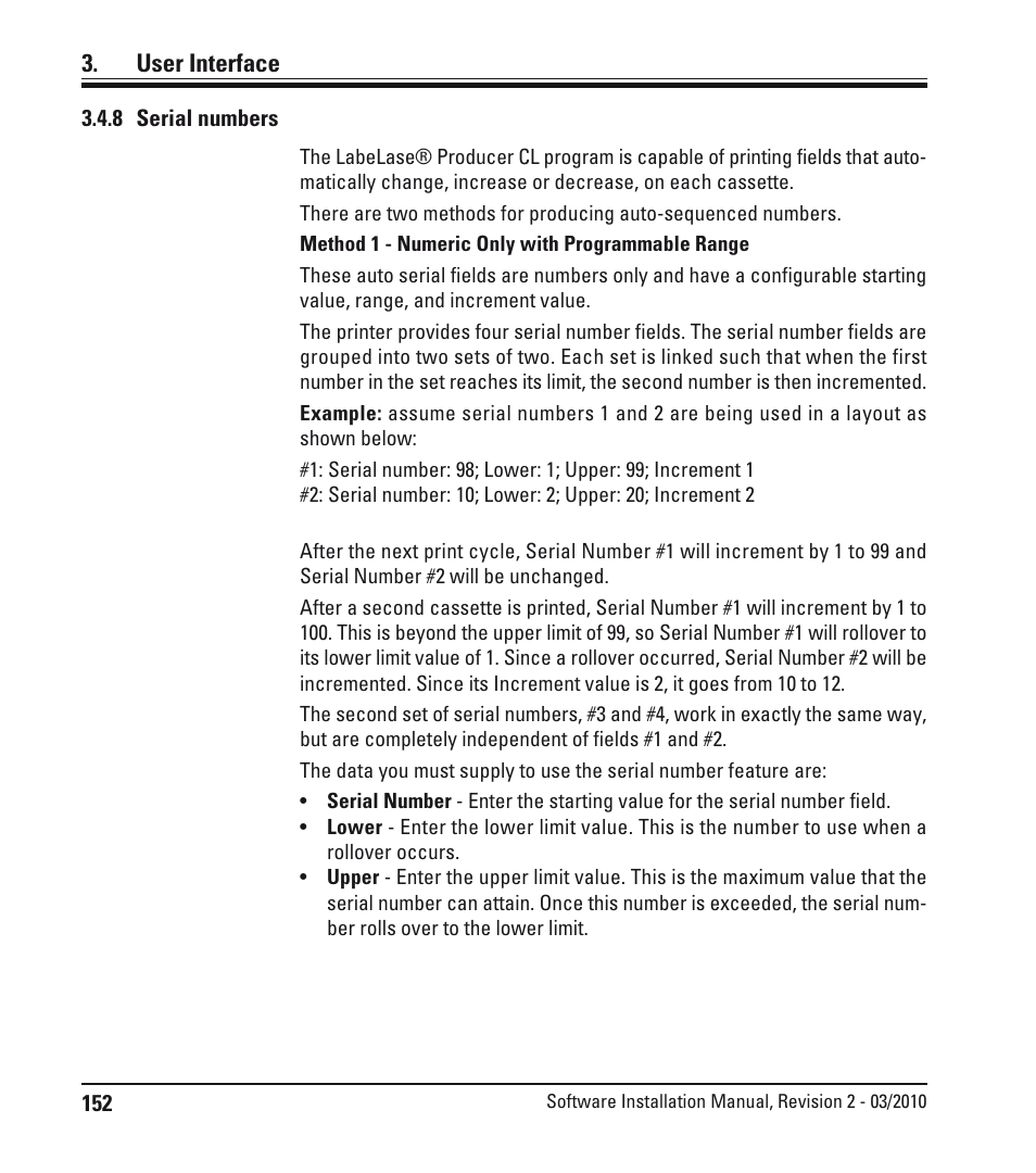 User interface | Leica Biosystems LPC Software installation User Manual | Page 152 / 188