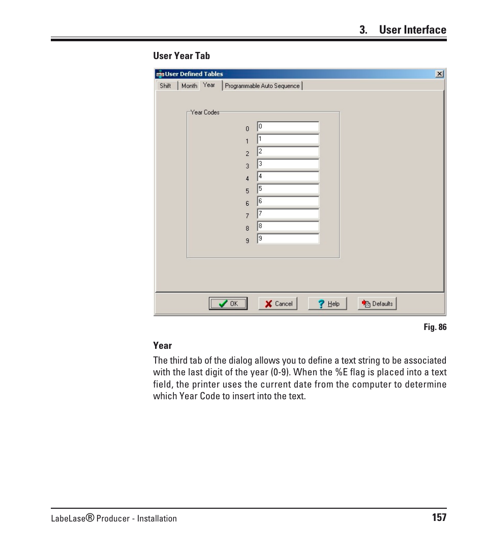 User interface | Leica Biosystems LPC Software installation User Manual | Page 157 / 188