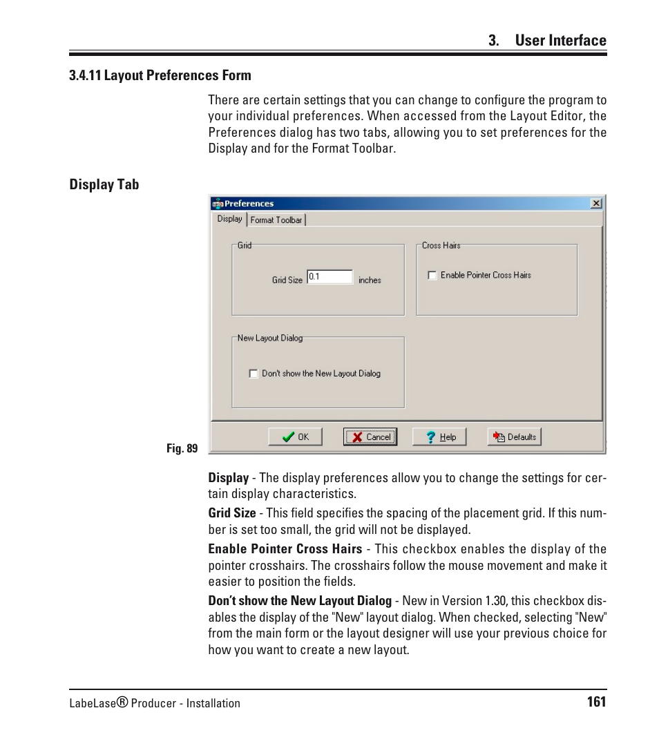 User interface | Leica Biosystems LPC Software installation User Manual | Page 161 / 188