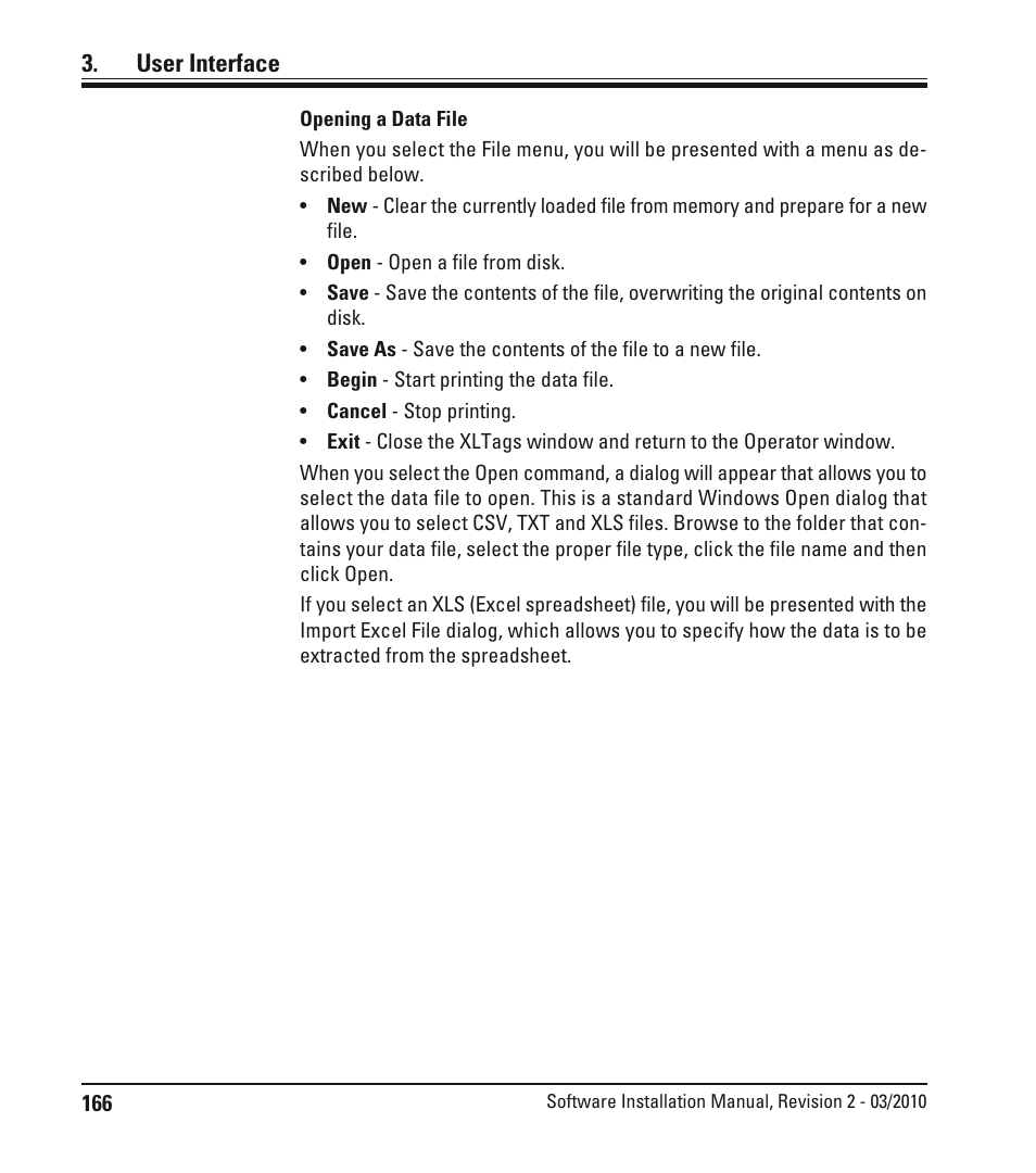 User interface | Leica Biosystems LPC Software installation User Manual | Page 166 / 188