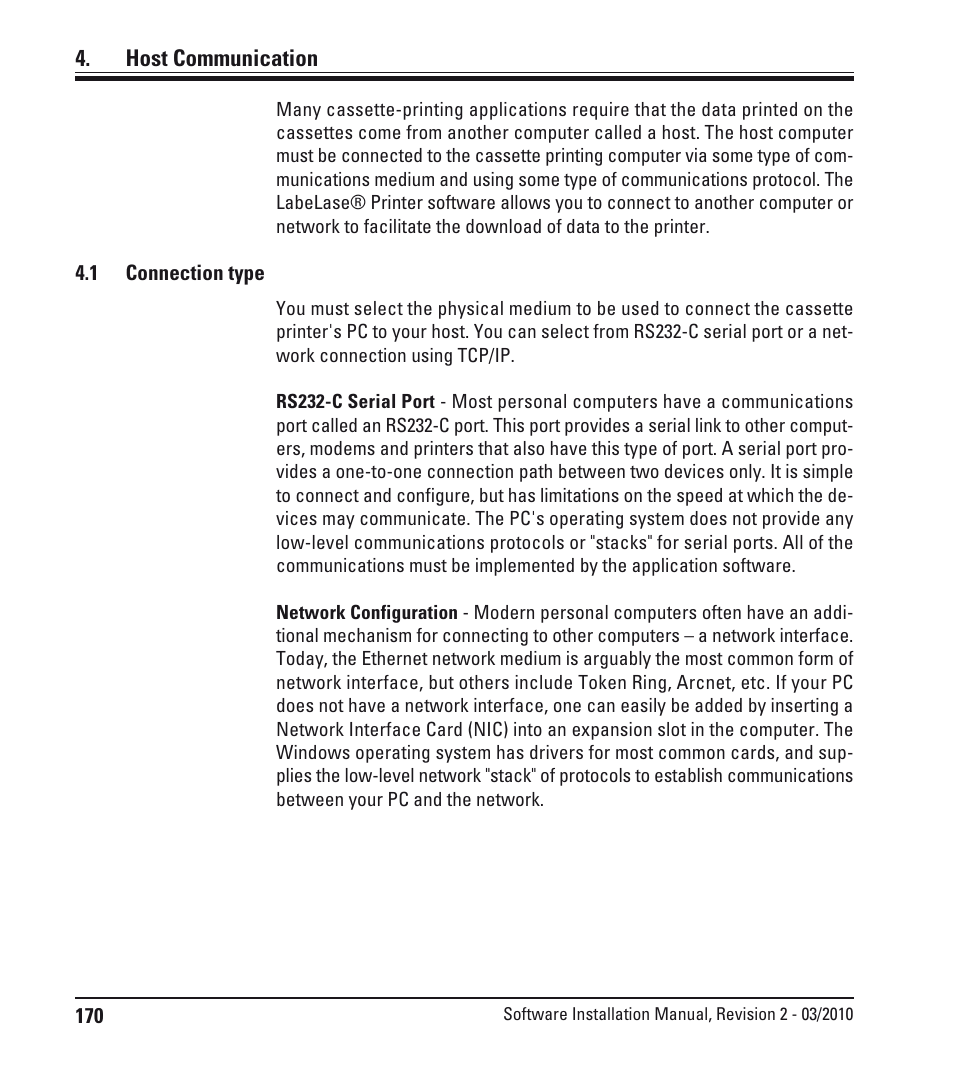 Leica Biosystems LPC Software installation User Manual | Page 170 / 188