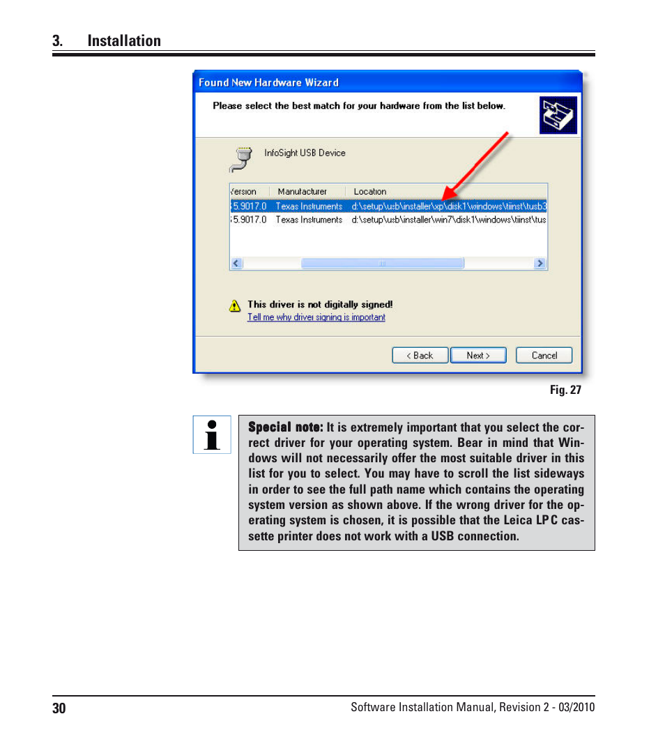 Installation | Leica Biosystems LPC Software installation User Manual | Page 30 / 188