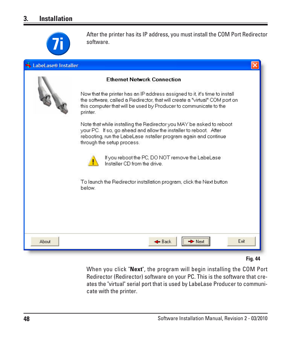 Leica Biosystems LPC Software installation User Manual | Page 48 / 188