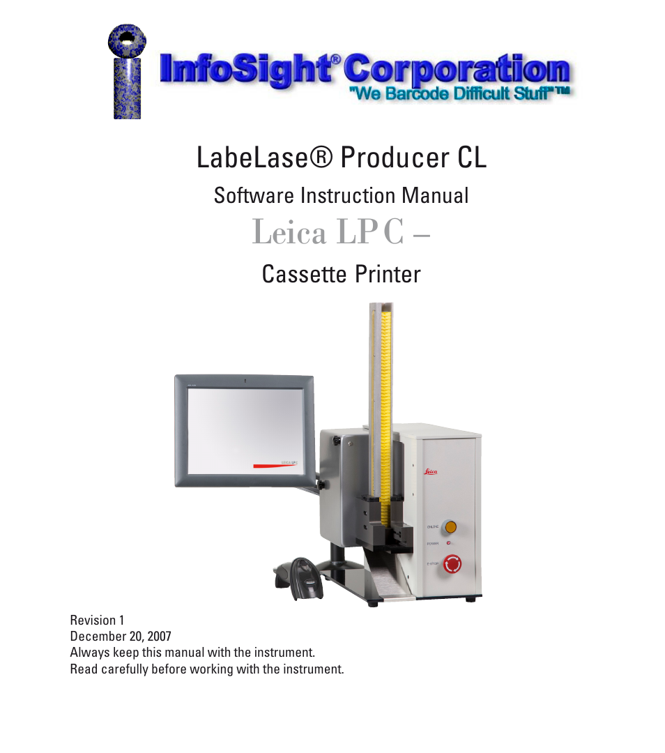Hlfd/3, Labelase® producer cl | Leica Biosystems LPC Software installation User Manual | Page 69 / 188