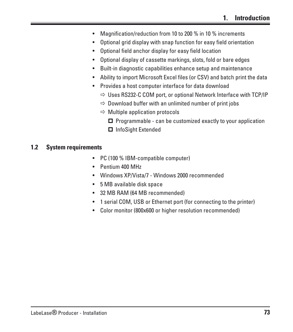 Introduction | Leica Biosystems LPC Software installation User Manual | Page 73 / 188