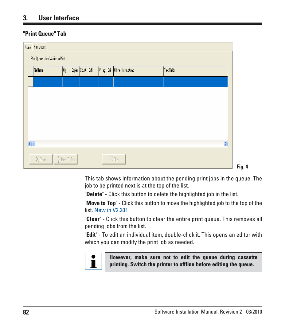 User interface | Leica Biosystems LPC Software installation User Manual | Page 82 / 188