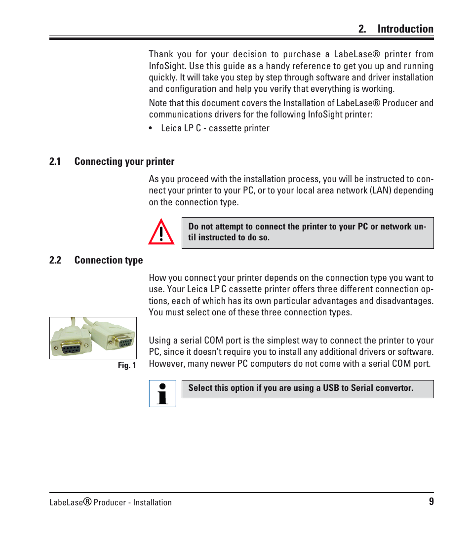 Introduction | Leica Biosystems LPC Software installation User Manual | Page 9 / 188