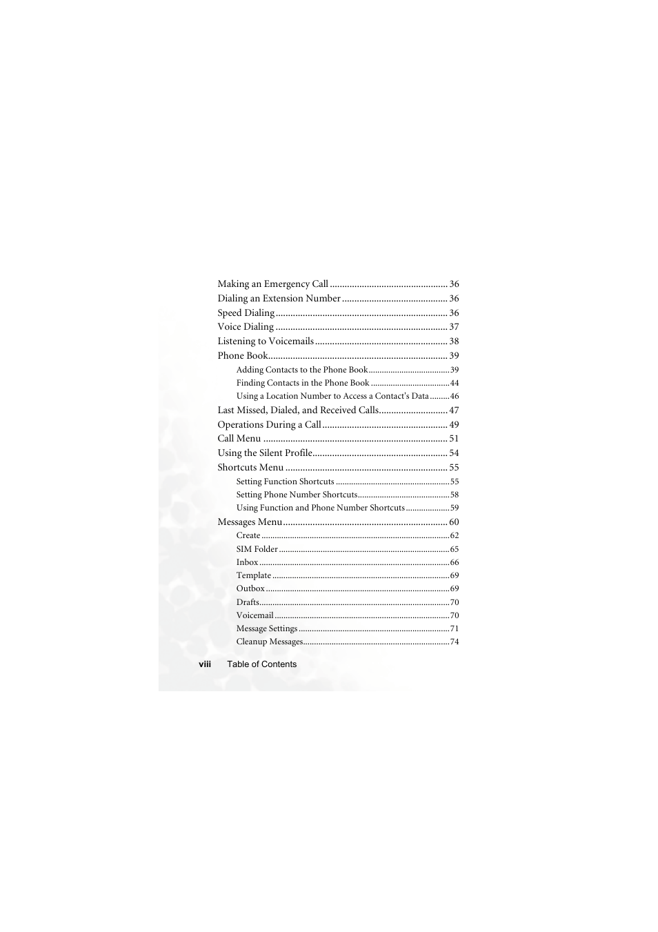 BenQ S660C User Manual | Page 10 / 174