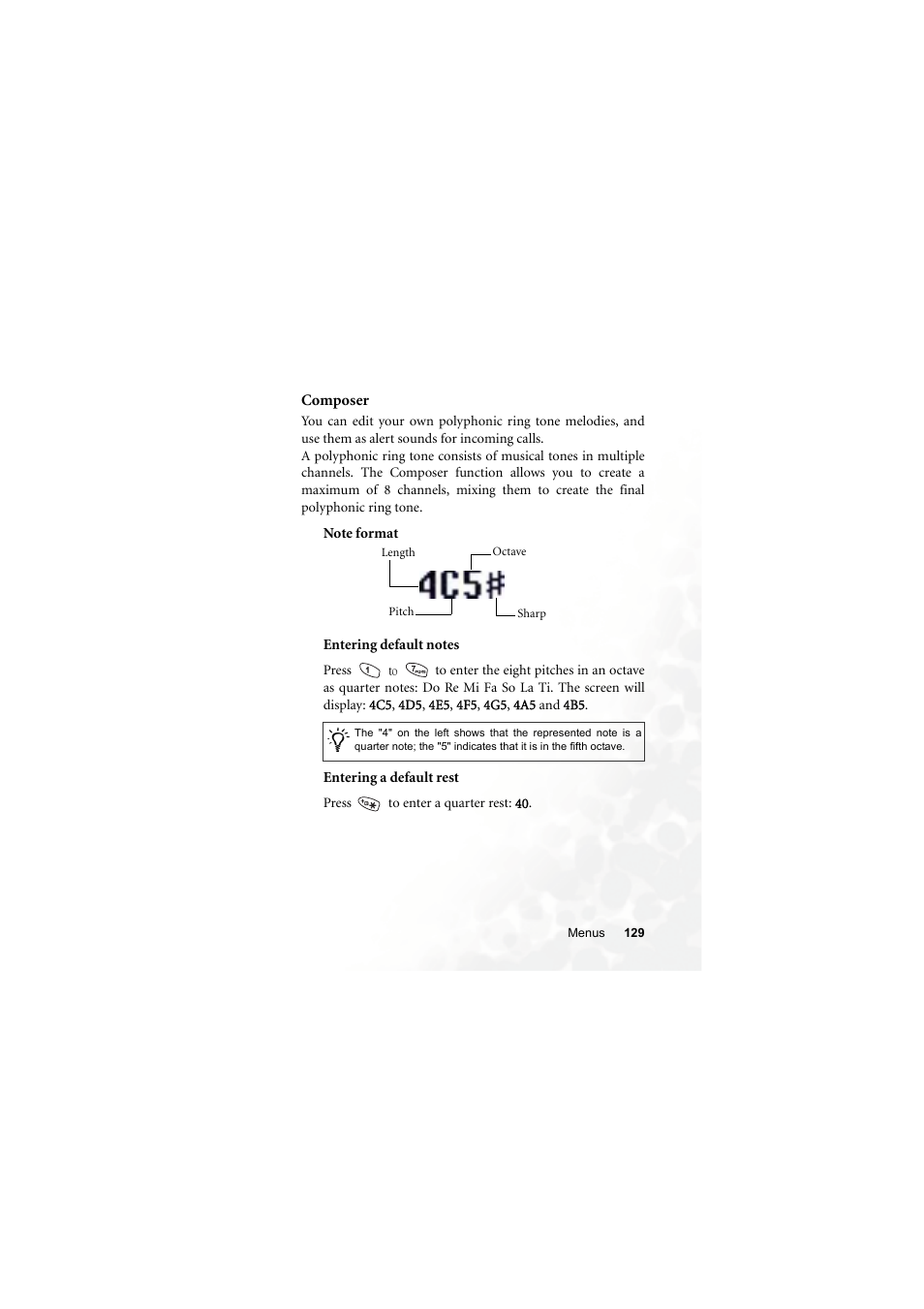 Composer | BenQ S660C User Manual | Page 143 / 174