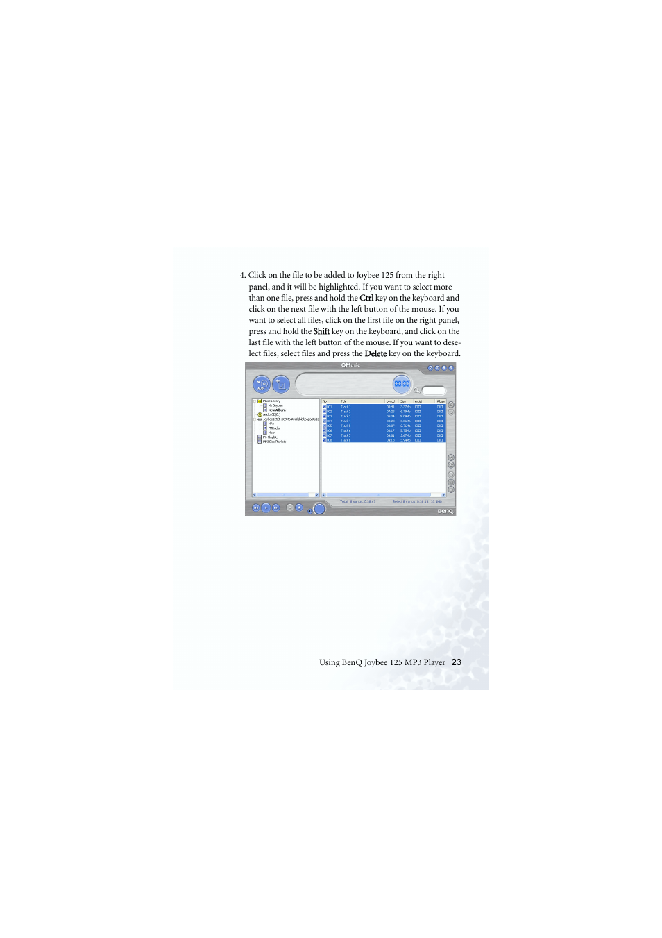 BenQ Joybee 125 User Manual | Page 33 / 81