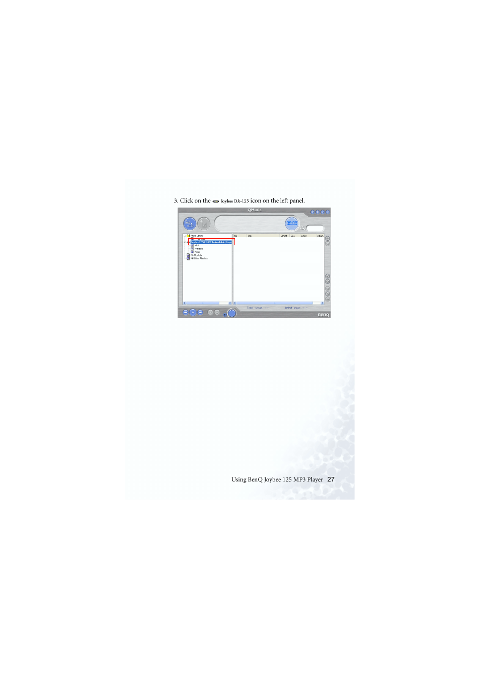 BenQ Joybee 125 User Manual | Page 37 / 81