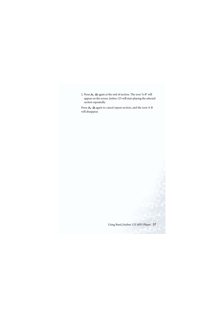 BenQ Joybee 125 User Manual | Page 47 / 81