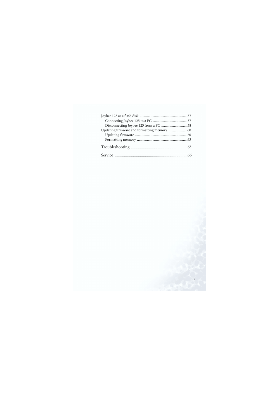 BenQ Joybee 125 User Manual | Page 9 / 81