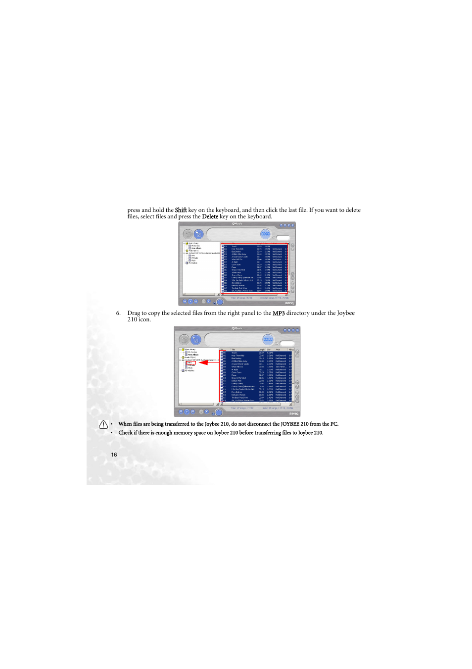 BenQ Joybee 210 User Manual | Page 22 / 40