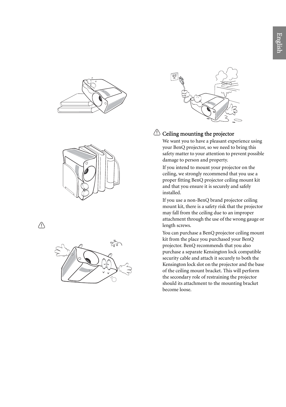Eng lish | BenQ SP920 User Manual | Page 5 / 56