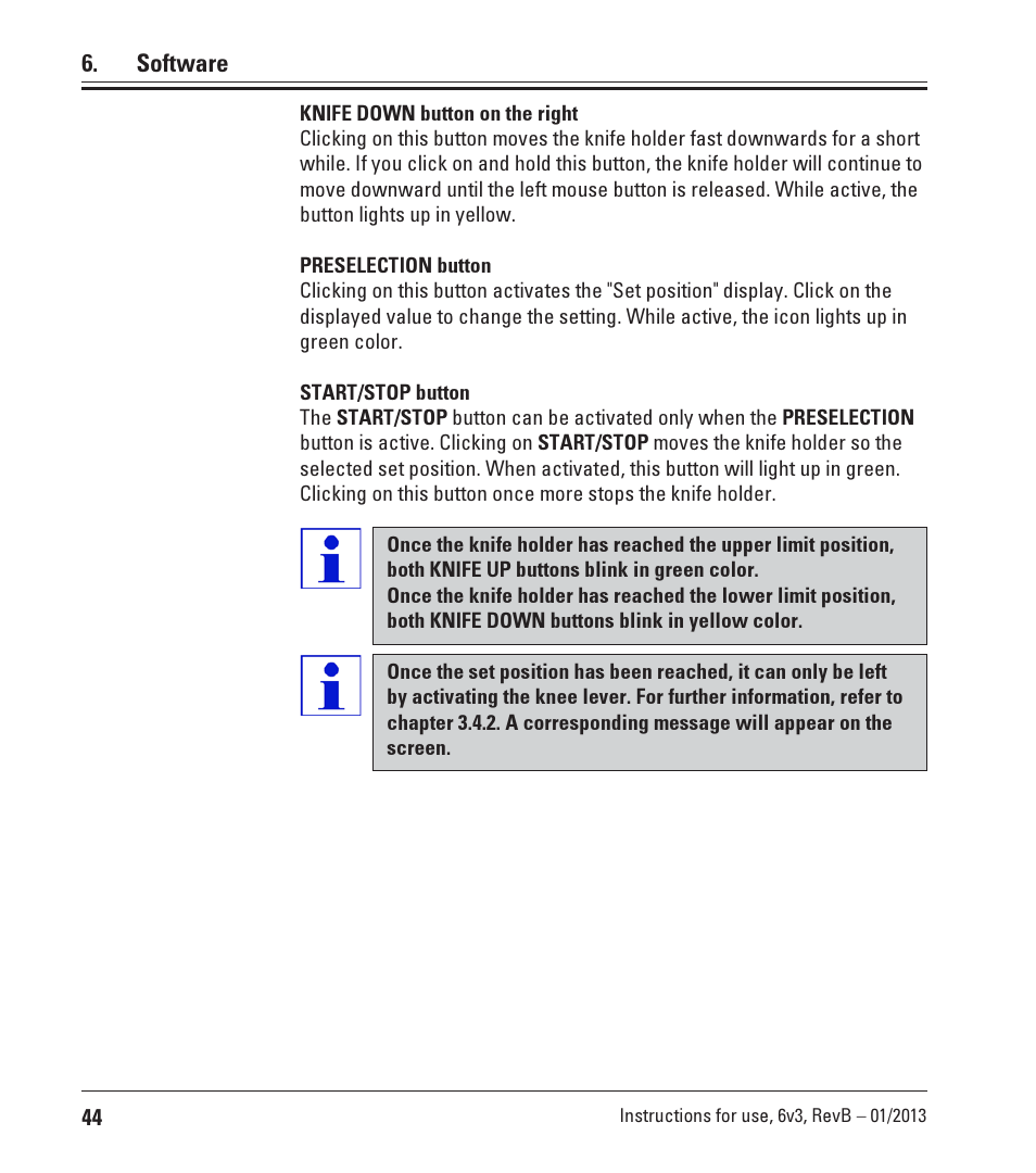 Leica Biosystems CM3600 XP User Manual | Page 44 / 114