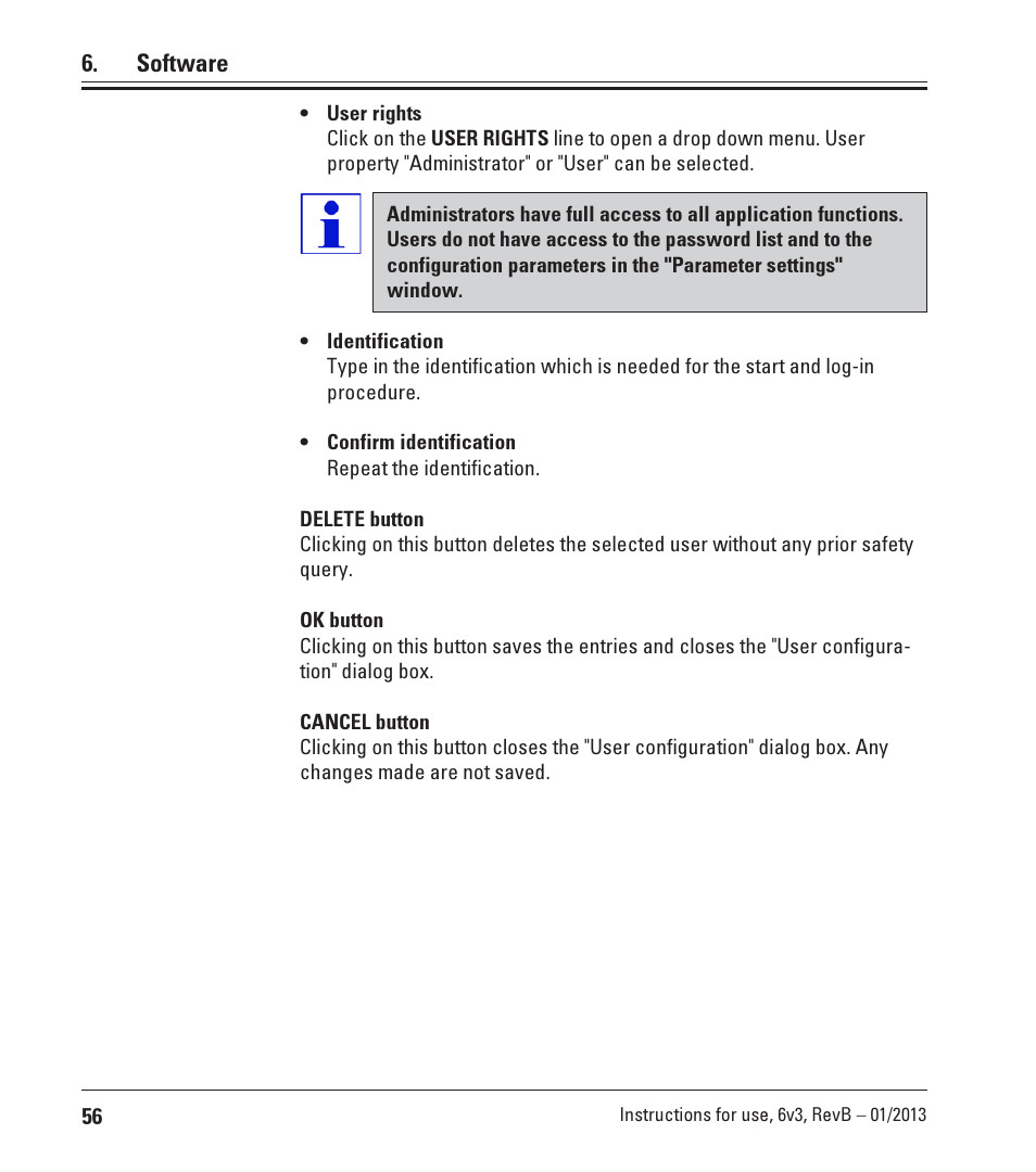 Leica Biosystems CM3600 XP User Manual | Page 56 / 114