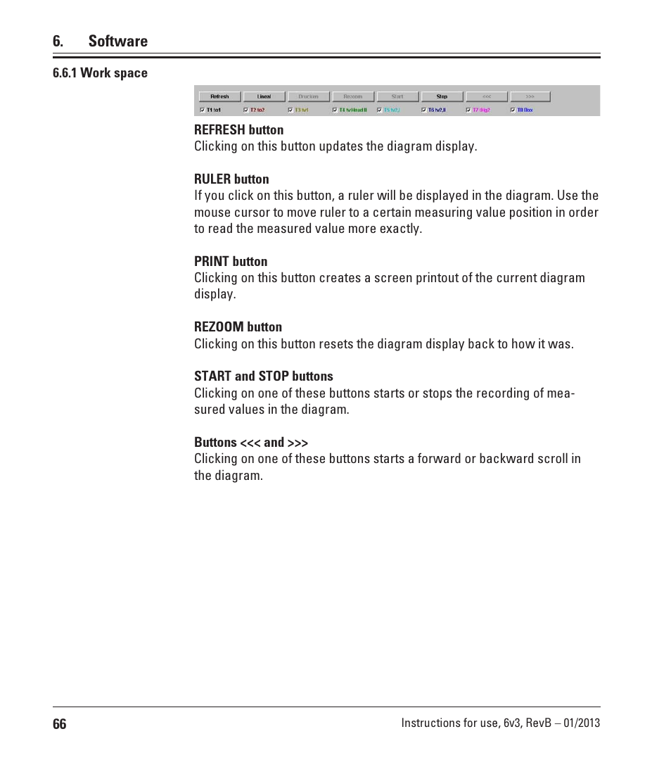 1 work space | Leica Biosystems CM3600 XP User Manual | Page 66 / 114