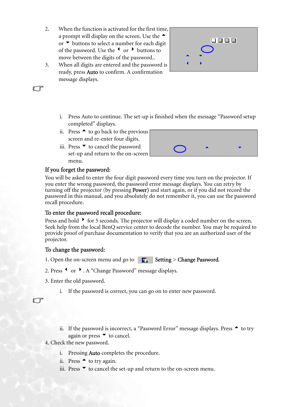 BenQ PB2250 User Manual | Page 22 / 44