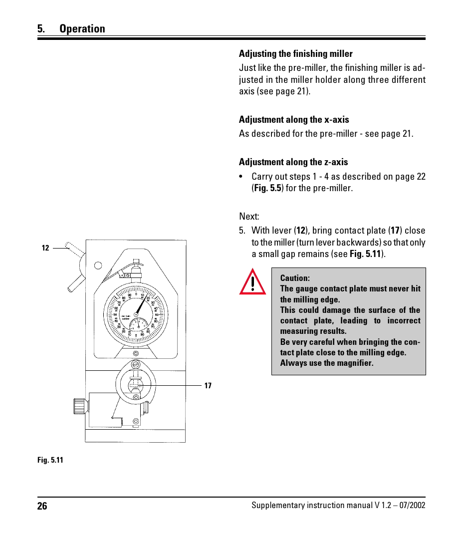 Operation | Leica Biosystems SP2600 User Manual | Page 26 / 51