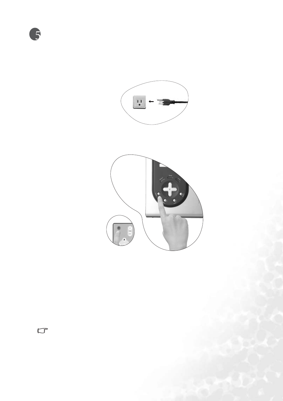 Operation, Start up, Ages | BenQ PB2240 User Manual | Page 21 / 46