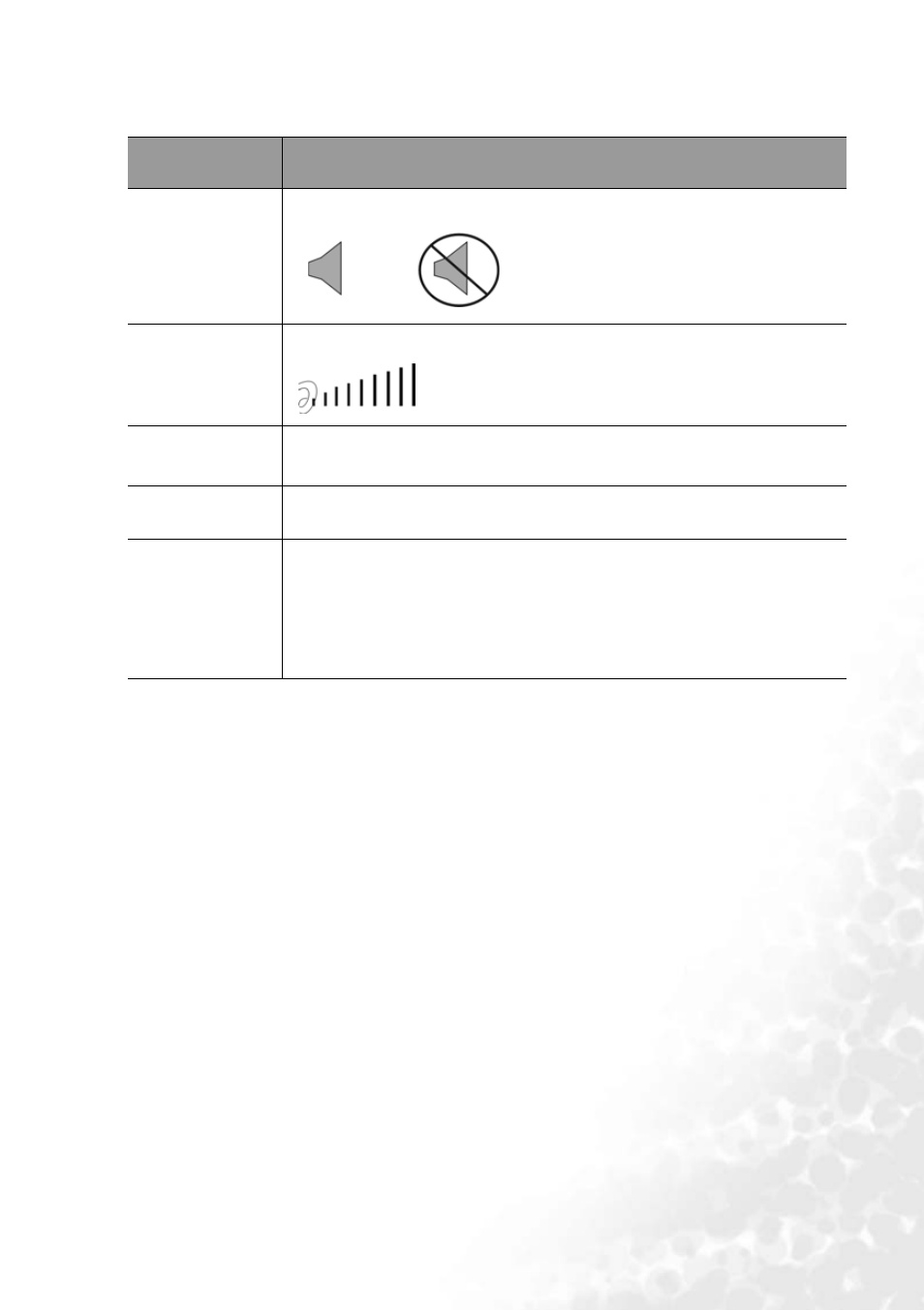 Setting menu | BenQ PB2240 User Manual | Page 31 / 46