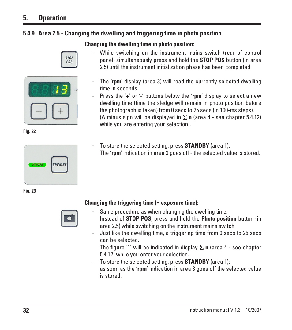 Operation | Leica Biosystems SM2500 User Manual | Page 32 / 76