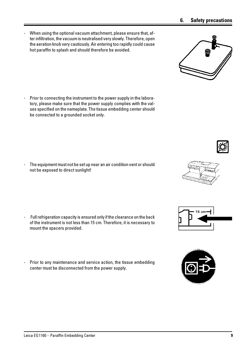 Leica Biosystems EG1160 User Manual | Page 9 / 32