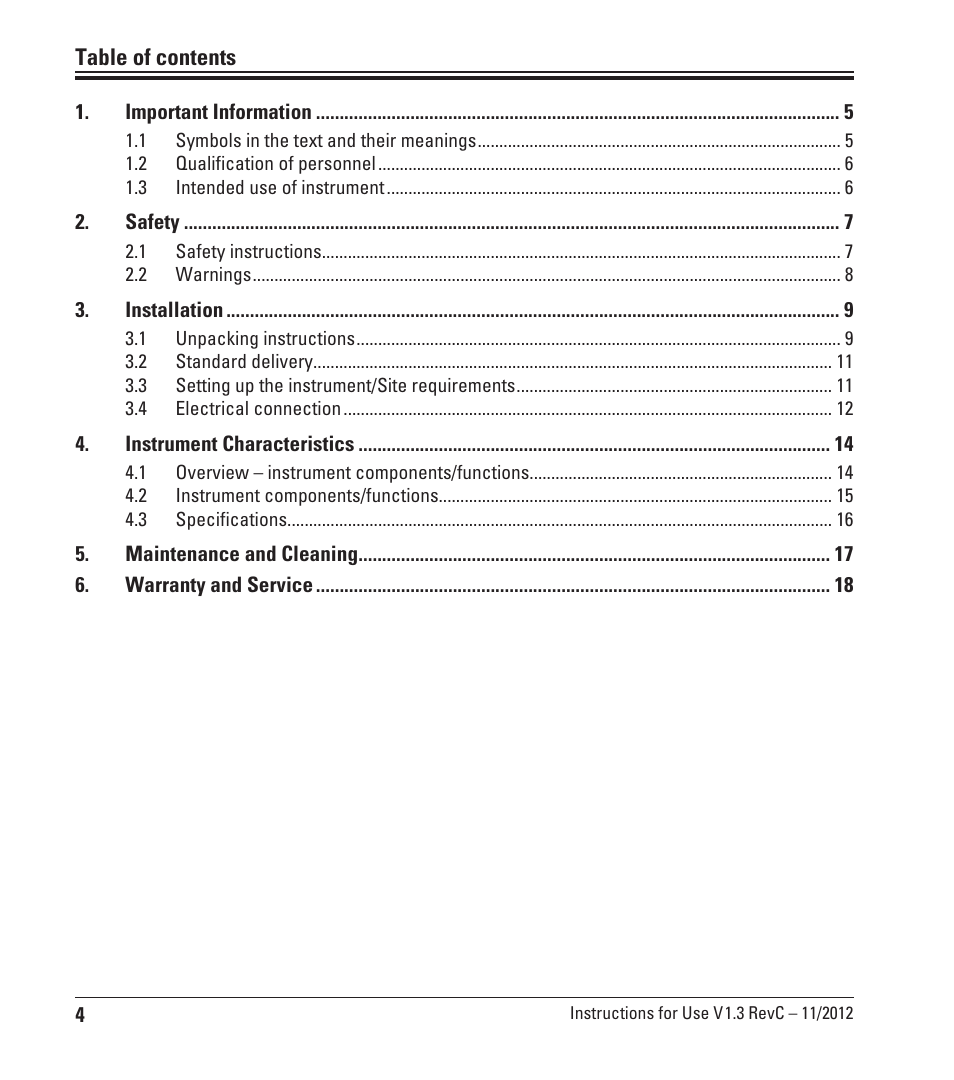 Leica Biosystems EG F User Manual | Page 4 / 18
