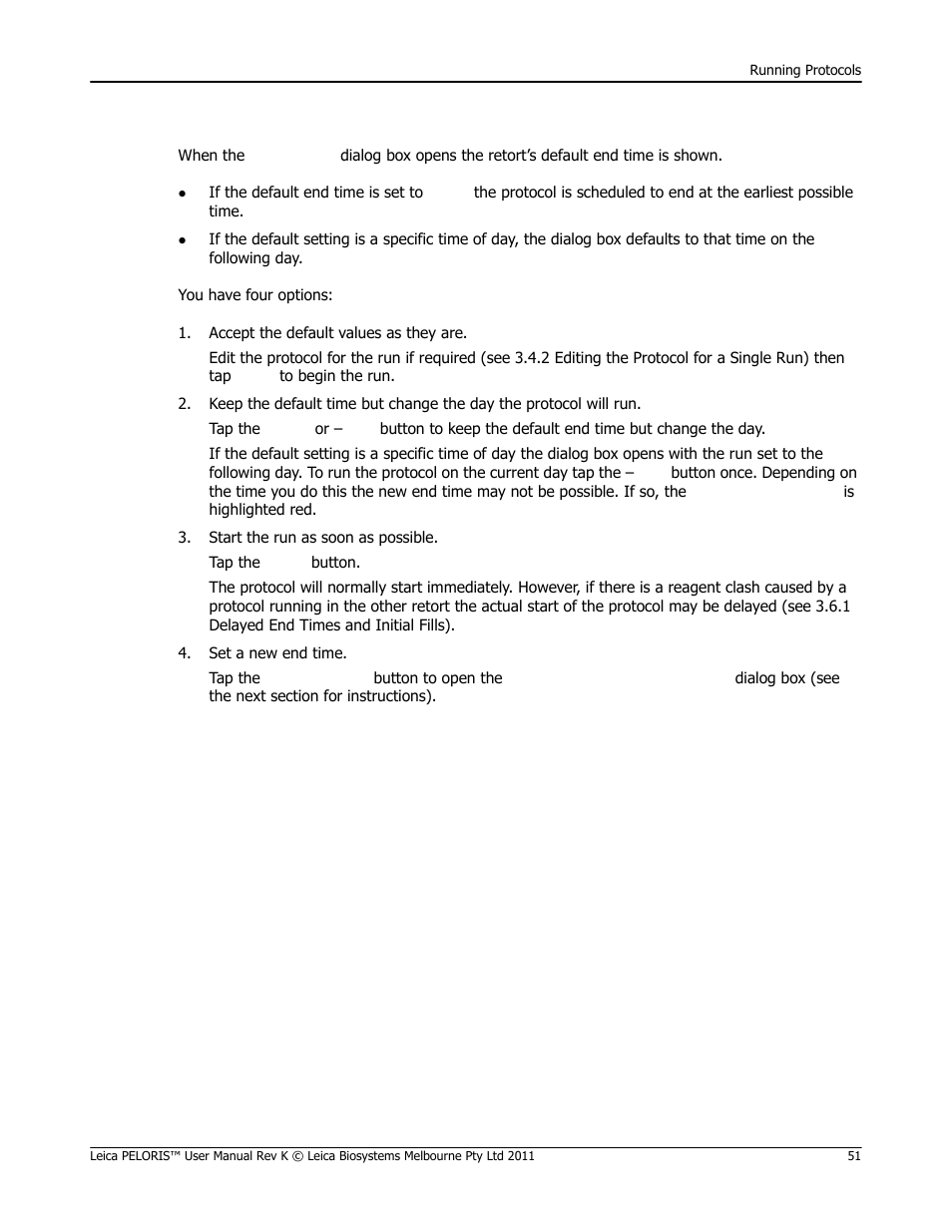 How to schedule a protocol run | Leica Biosystems PELORIS_PELORIS II User Manual | Page 51 / 160