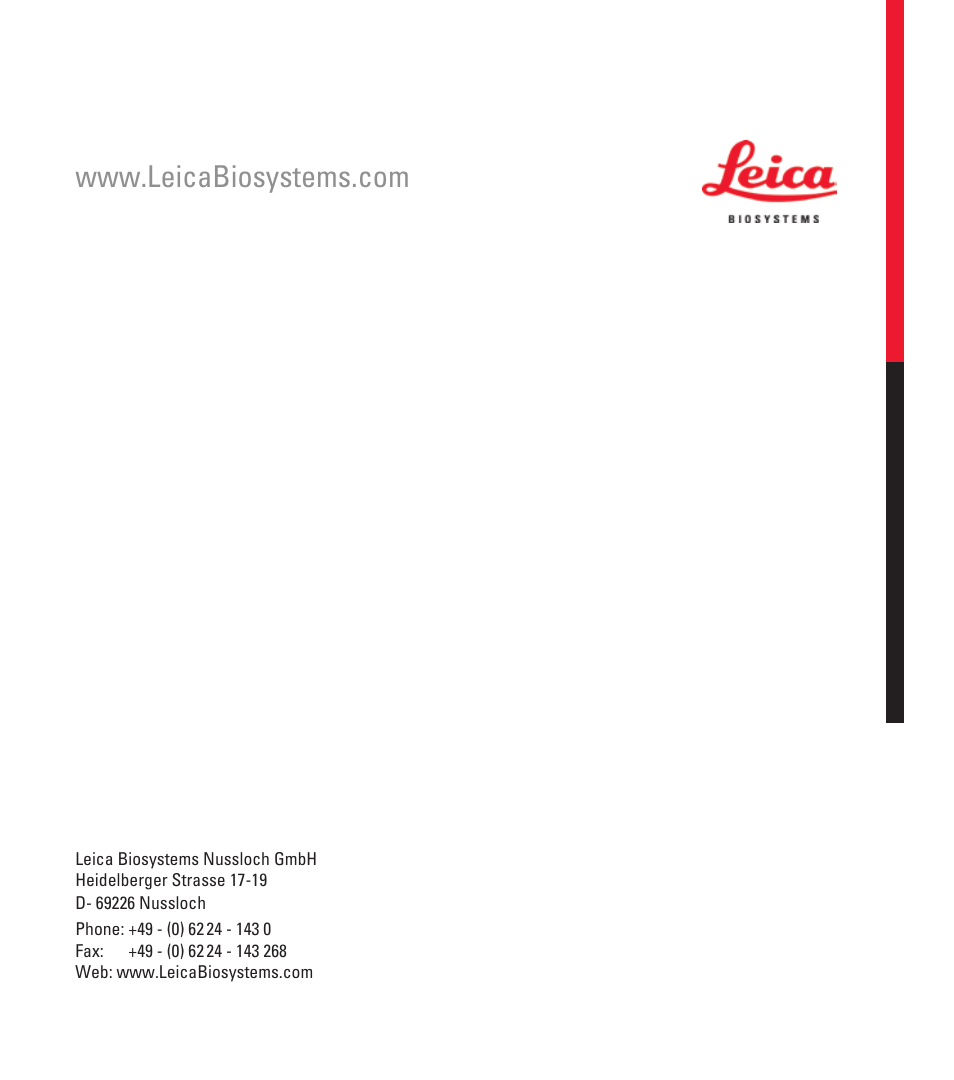 Leica Biosystems TP1020 User Manual | Page 102 / 102