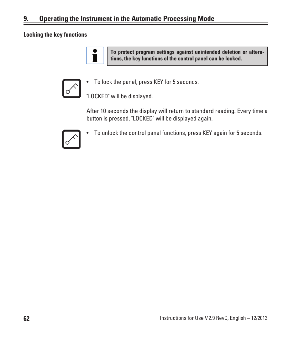 Leica Biosystems TP1020 User Manual | Page 62 / 102