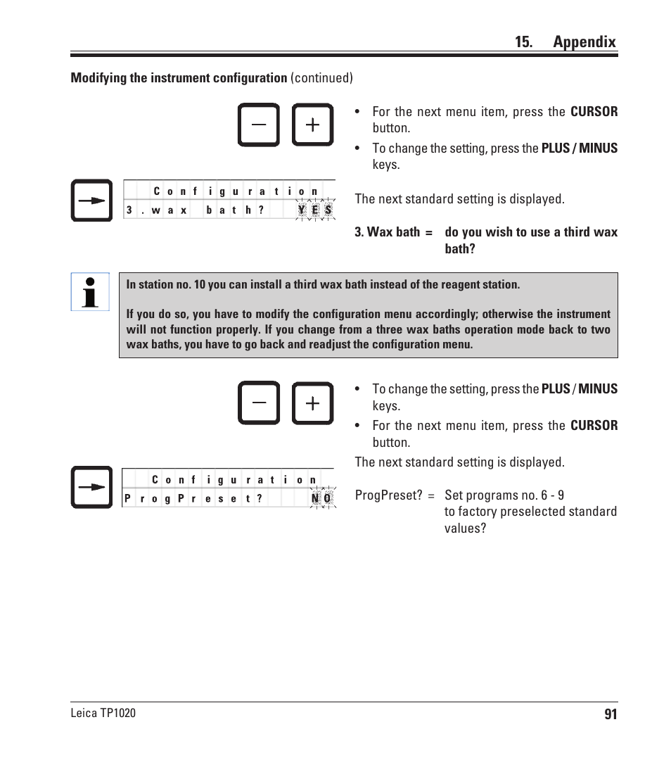 Appendix | Leica Biosystems TP1020 User Manual | Page 91 / 102