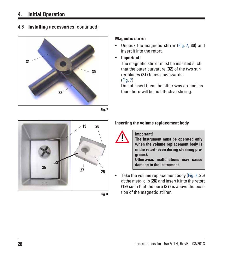 Initial operation | Leica Biosystems ASP200 S User Manual | Page 28 / 88