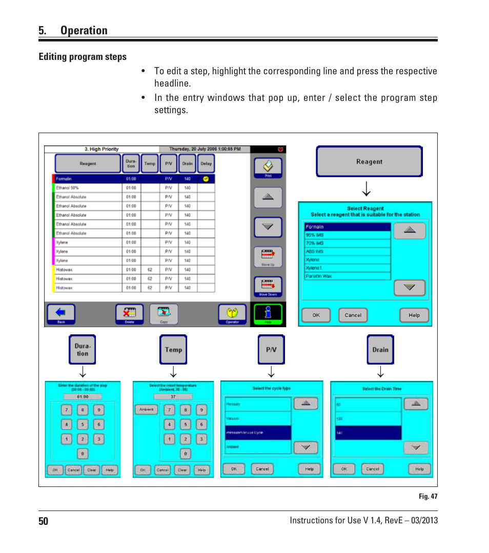 Leica Biosystems ASP200 S User Manual | Page 50 / 88