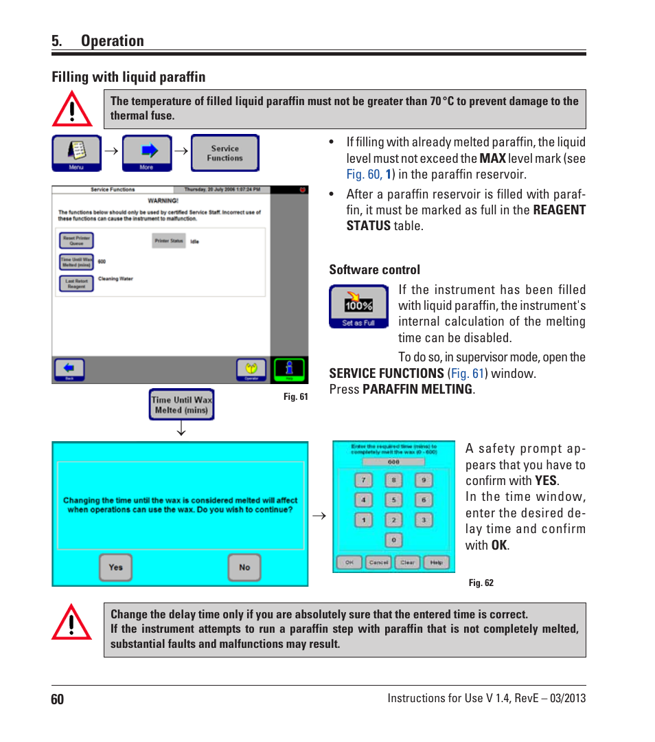 Operation | Leica Biosystems ASP200 S User Manual | Page 60 / 88