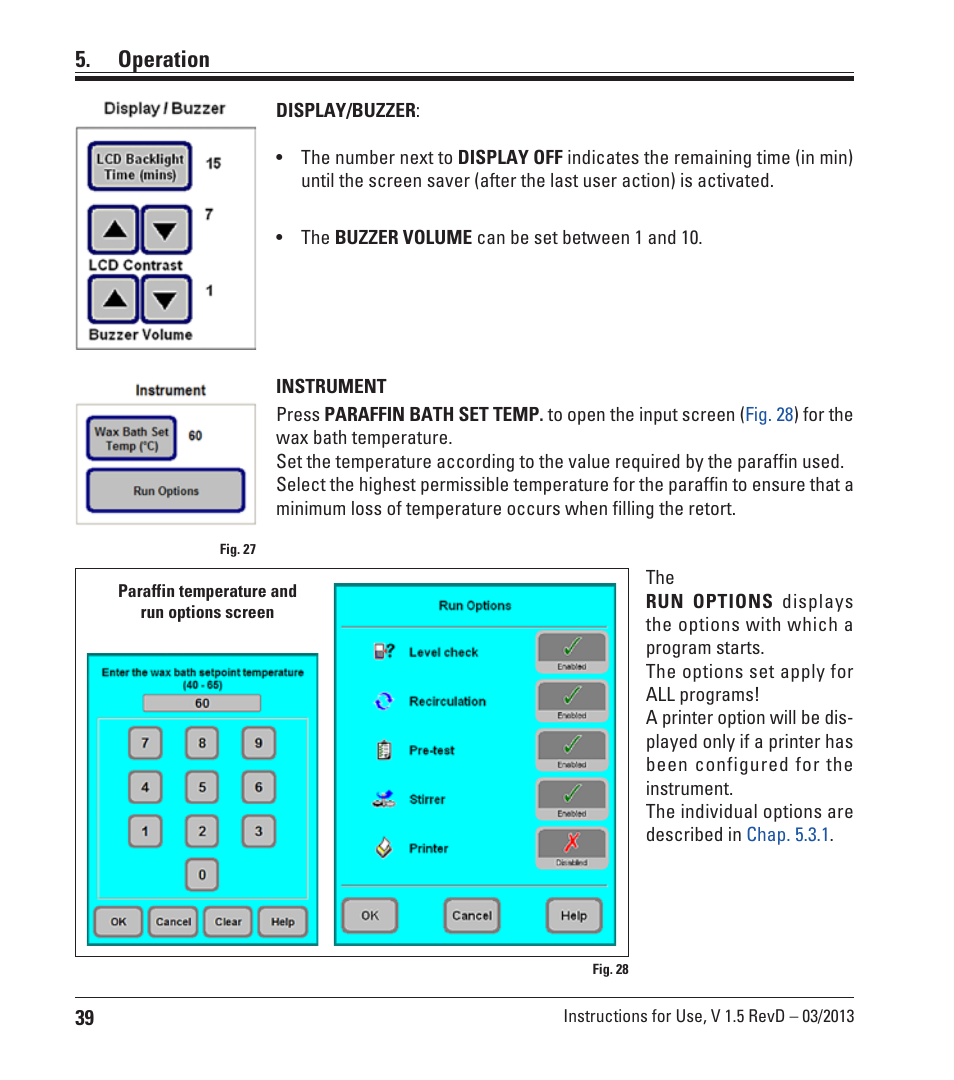 Operation | Leica Biosystems ASP300 S User Manual | Page 38 / 88