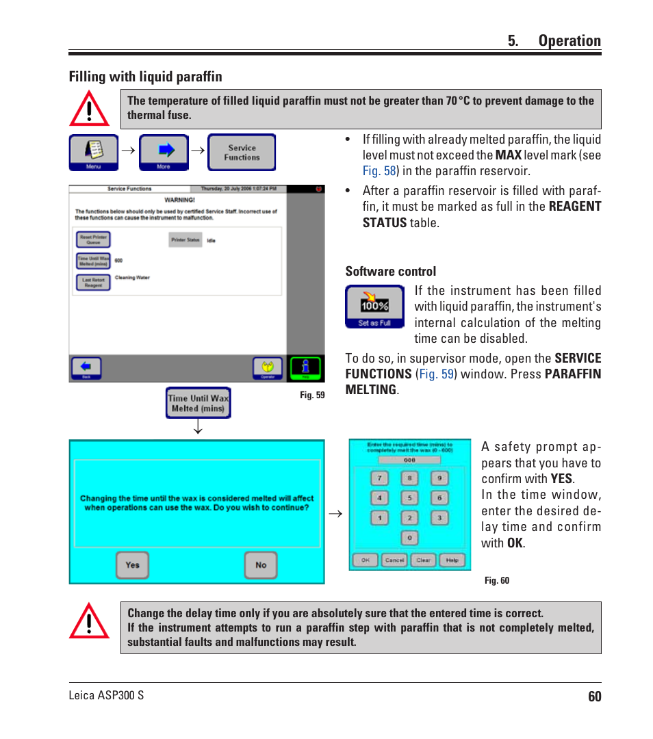 Operation | Leica Biosystems ASP300 S User Manual | Page 59 / 88