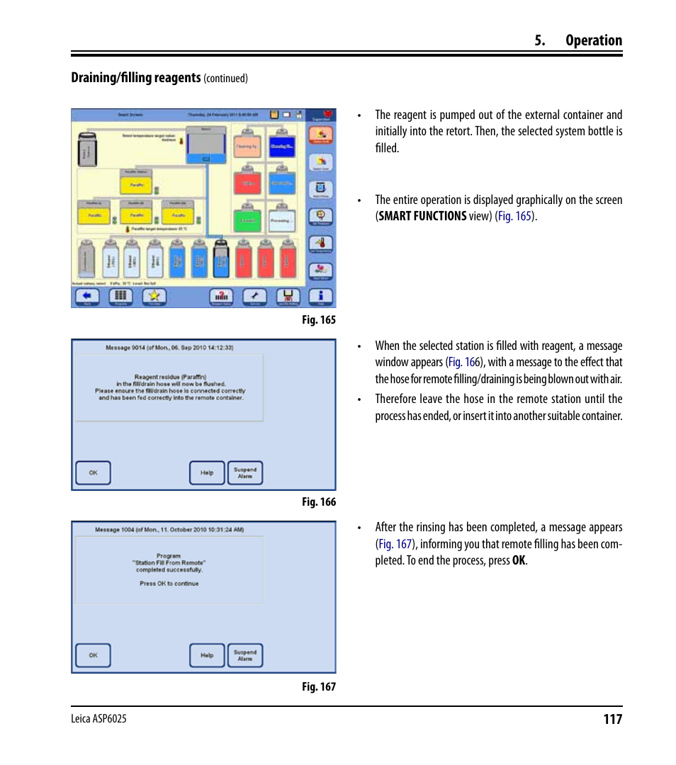 Operation | Leica Biosystems ASP6025 User Manual | Page 119 / 178