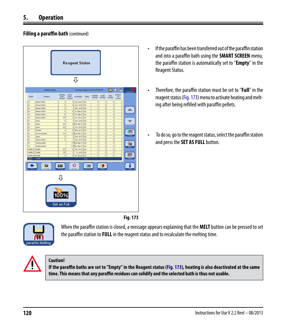 Operation | Leica Biosystems ASP6025 User Manual | Page 122 / 178