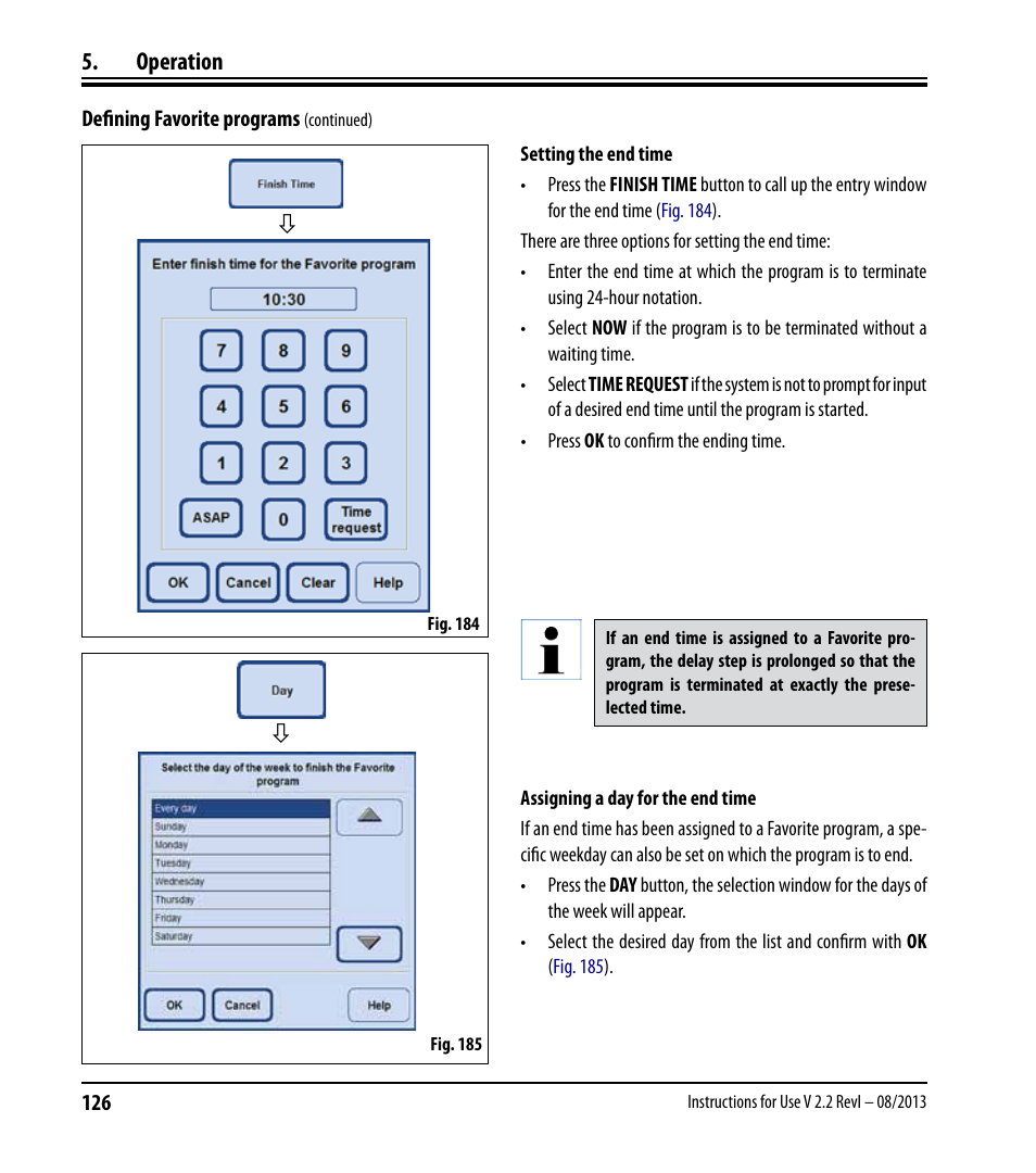 Operation | Leica Biosystems ASP6025 User Manual | Page 128 / 178