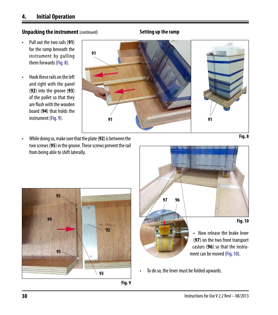Initial operation | Leica Biosystems ASP6025 User Manual | Page 32 / 178