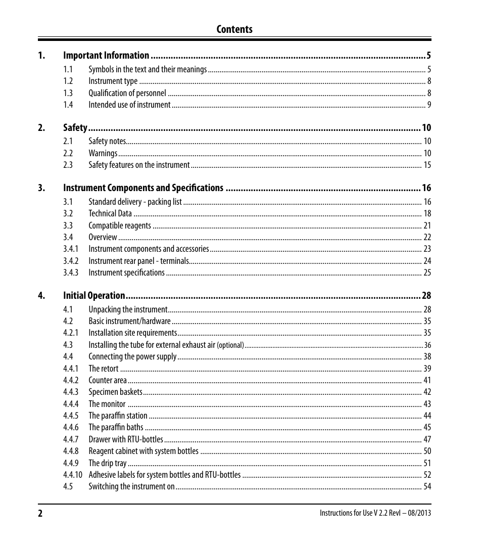 Leica Biosystems ASP6025 User Manual | Page 4 / 178