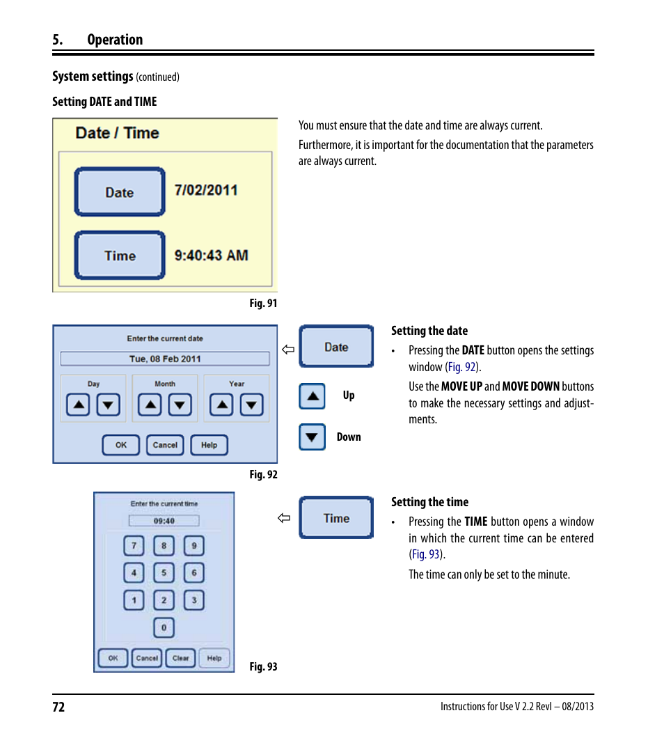 Operation | Leica Biosystems ASP6025 User Manual | Page 74 / 178