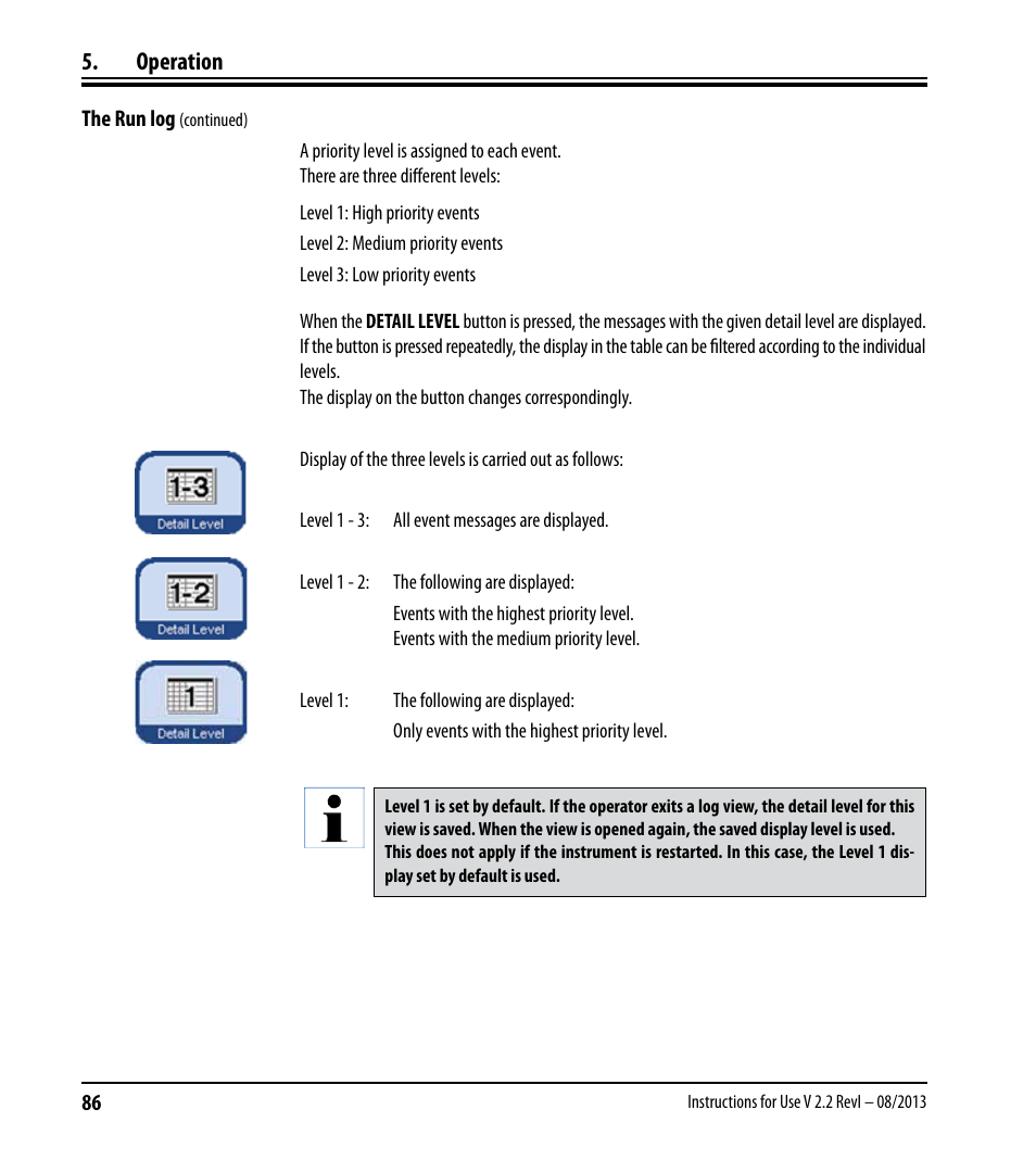 Operation | Leica Biosystems ASP6025 User Manual | Page 88 / 178